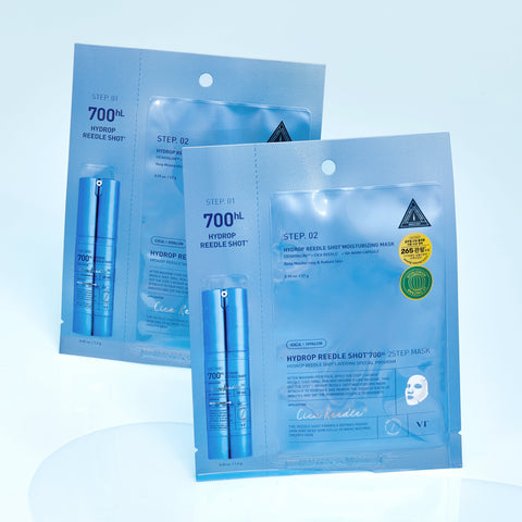 [VT Cosmetics] Hydrop Reedle Shot 700hL 2Step Mask