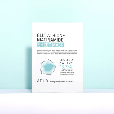 [APLB] Glutathione Niacinamide Sheet Mask