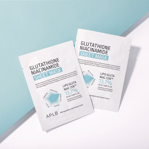[APLB] Glutathione Niacinamide Sheet Mask