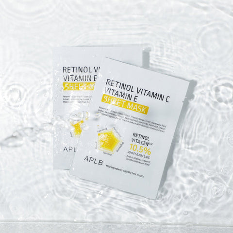 [APLB] Retinol Vitamin C Vitamin E Sheet Mask