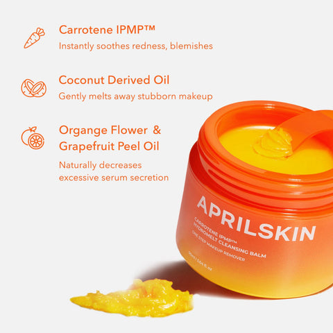 [APRILSKIN] Carrotene IPMP™ Hydromelt Cleansing Balm