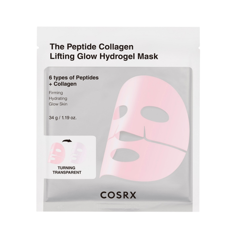 [COSRX] The Peptide Collagen Lifting Glow Hydrogel Mask