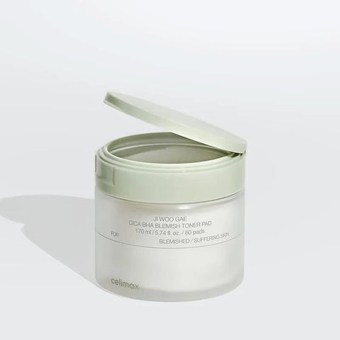 [Celimax] Ji Woo Gae Cica BHA Blemish Toner Pad