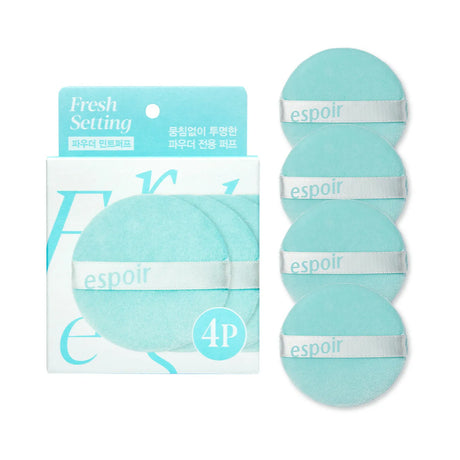 [espoir] Frisches Setting-Puder Mint Puff (4 Stk.)