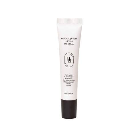 [HEVEBLUE] Black Yuja Bean Lifting Eye Cream
