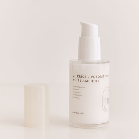 [HEVEBLUE] Milk Rice Liposome Shot White Ampoule