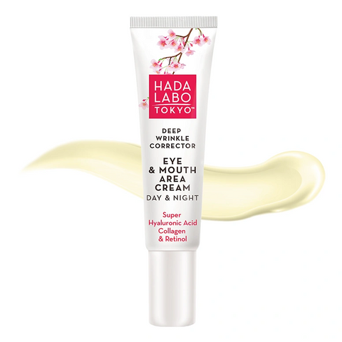 [Hada Labo] Deep Wrinkle Corrector Augen- und Mundbereich Creme