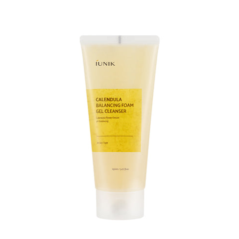 [iUNIK] Calendula Balancing Foam Gel Cleanser