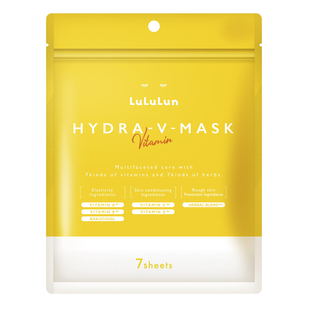 [LuLuLun] Hydra-V Vitamin Gesichtsmaske (7 Stück)