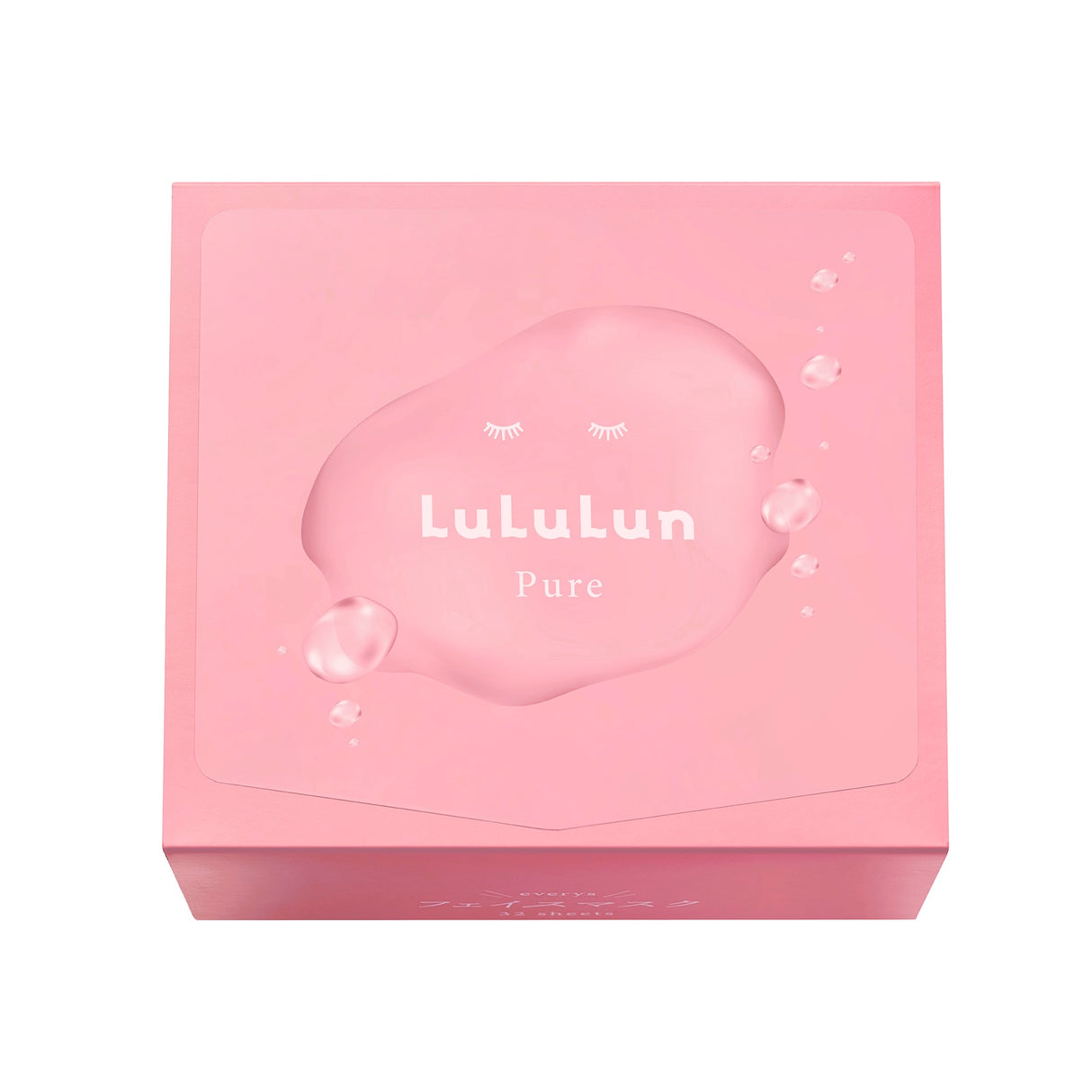 [LuLuLun] Pure Sheet Mask EVERYS Pink (32 Stück)