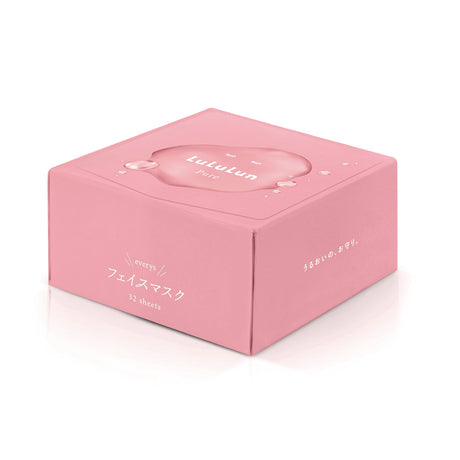 [LuLuLun] Pure Sheet Mask EVERYS Pink (32 Stück)