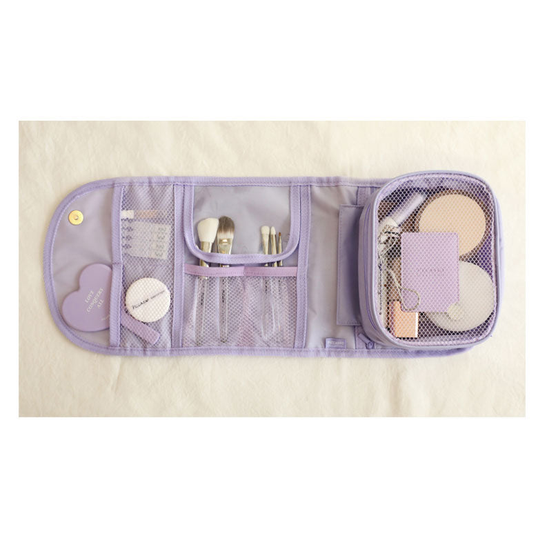 [PICCASSO] Tägliche Make-up-Tasche Lila