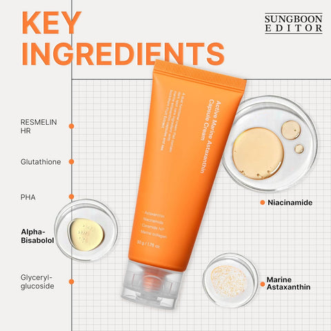 [Sungboon Editor] Aktive Marine Astaxanthin Kapselcreme