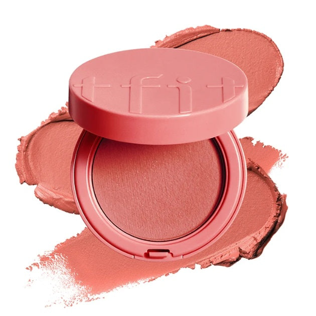 [TFIT] Fluffy Velvet Cushion Blush