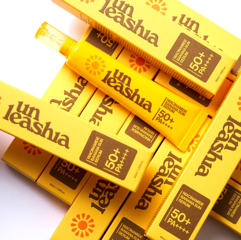 [Unleashia] Niacinamide Banana Sun Serum