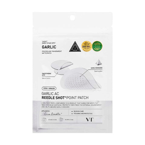 [VT Cosmetics] Garlic AC Reedle Shot Point Patch (9ea)