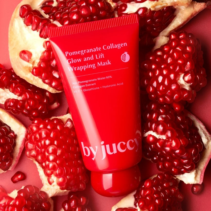 [by juccy] Pomegranate Collagen Glow and Lift Wrapping Mask