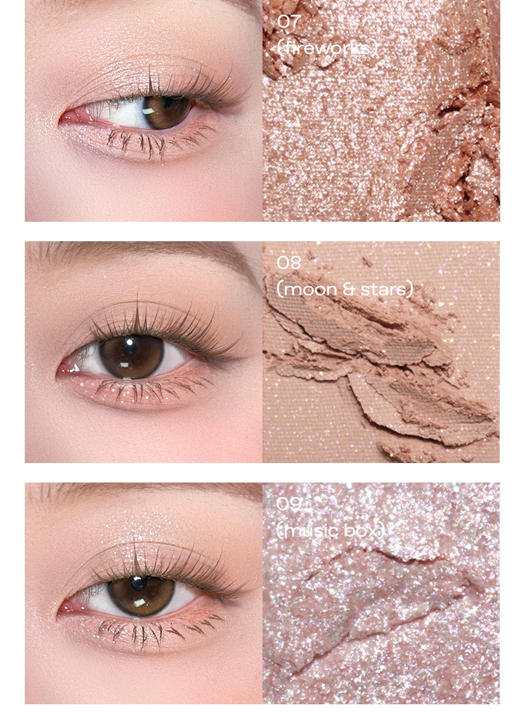 [glow] anime eyeshadow palette #fullmoon