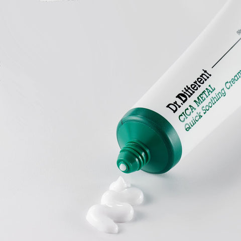 [Dr.Different] Cica Metal Quick Soothing Cream tekstuuri
