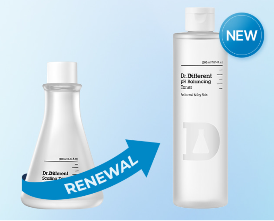 [Dr.Different] Scaling Toner (Normale & Trockene Haut)