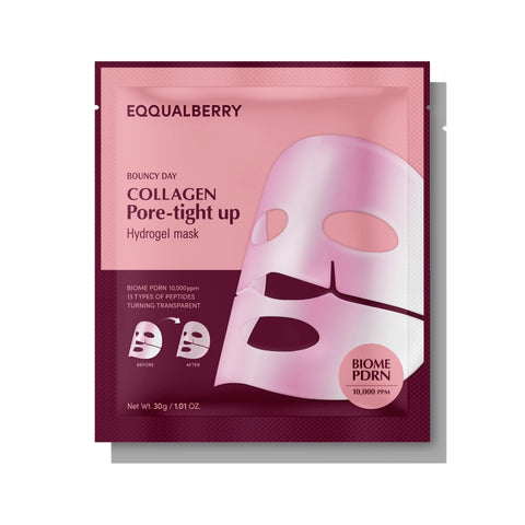[EQQUALBERRY] Collagen Pore-Tight Up Hydrogel Mask