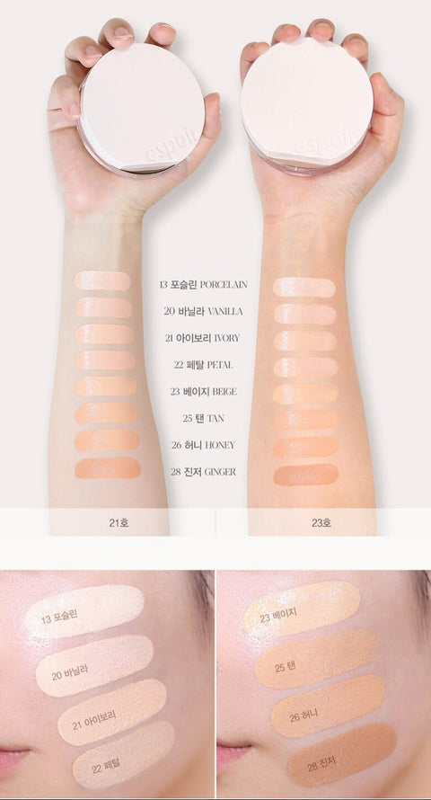 [espoir] Be Glow Volume Cushion (+REFILL)