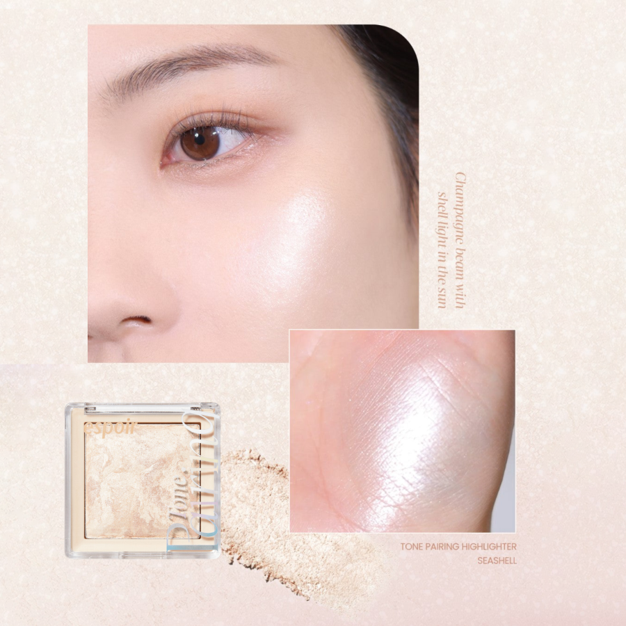 [espoir] Ton-Kombinations-Highlighter (+Pinsel)