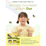 [Frudia] Avocado Cica Relief Lippenbalsam Duo Set