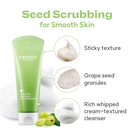 [Frudia] Green Grape Pore Control Scrub Reinigungsschaum