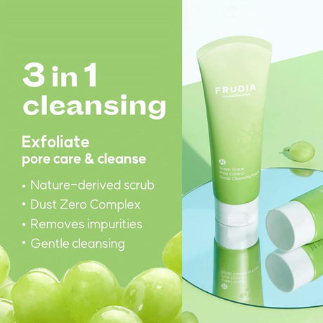 [Frudia] Green Grape Pore Control Scrub Reinigungsschaum