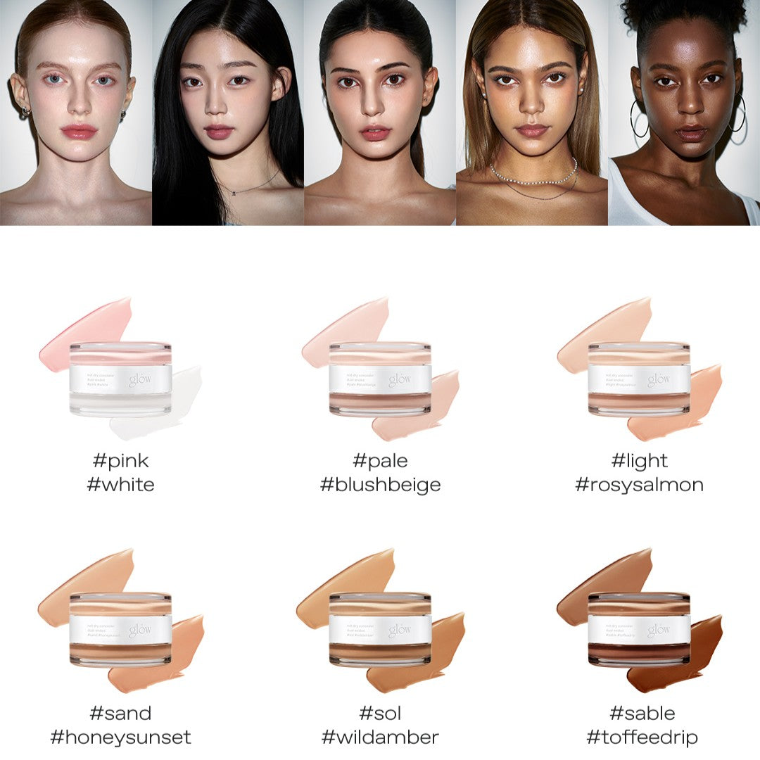[glow] nicht trockener Concealer mit zwei Enden
