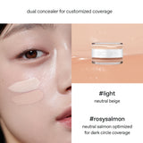 [glow] nicht trockener Concealer mit zwei Enden