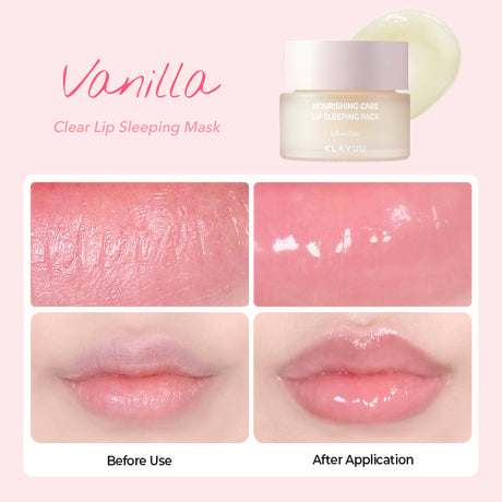 KLAVUU Nourishing Care Lip Sleeping Pack Vanilla 20g