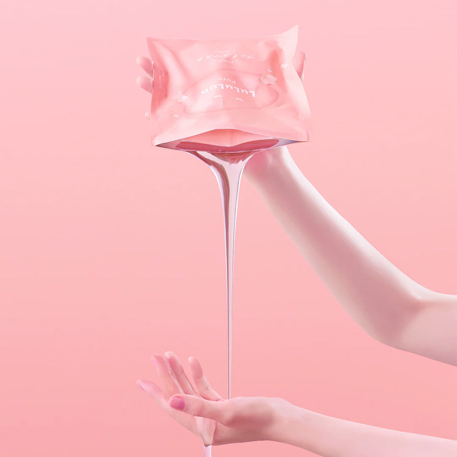 [LuLuLun] Pure Sheet Mask EVERYS Pink (7 Stück)