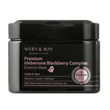 [Mary&May] Premium Idebenone Blackberry Complex Essence Maske (20 Stk.)