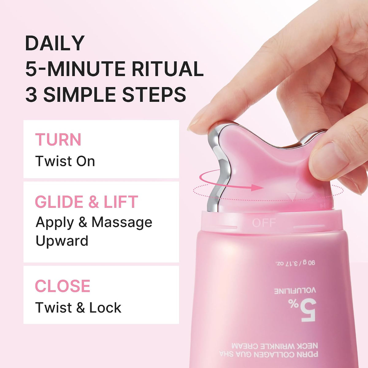 [medicube] PDRN Collagen Gua Sha Neck Wrinkle Cream