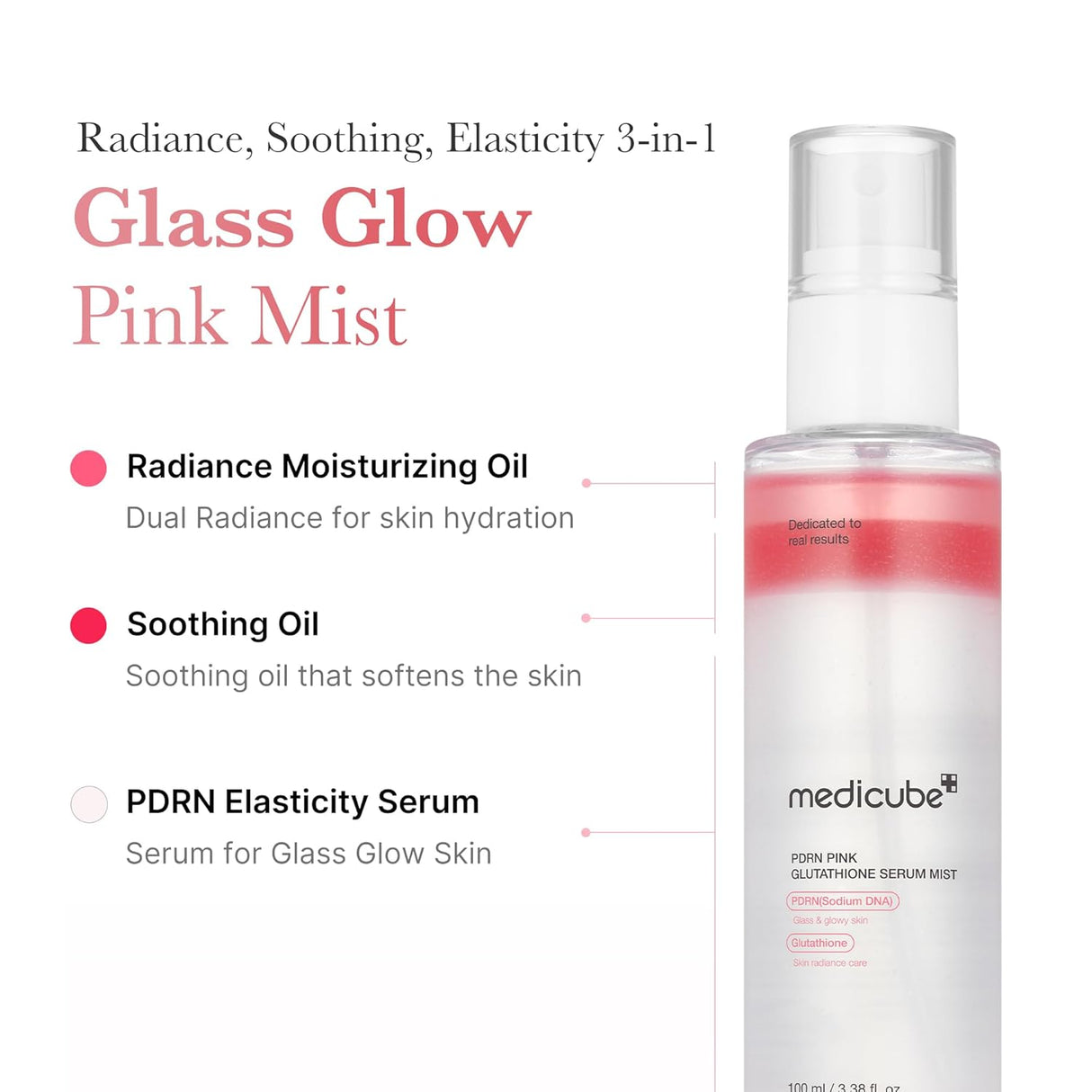 [medicube] PDRN Pink Glutathione Serum Mist