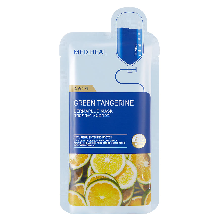 [Mediheal] Dermaplus Green Tangerine Maske