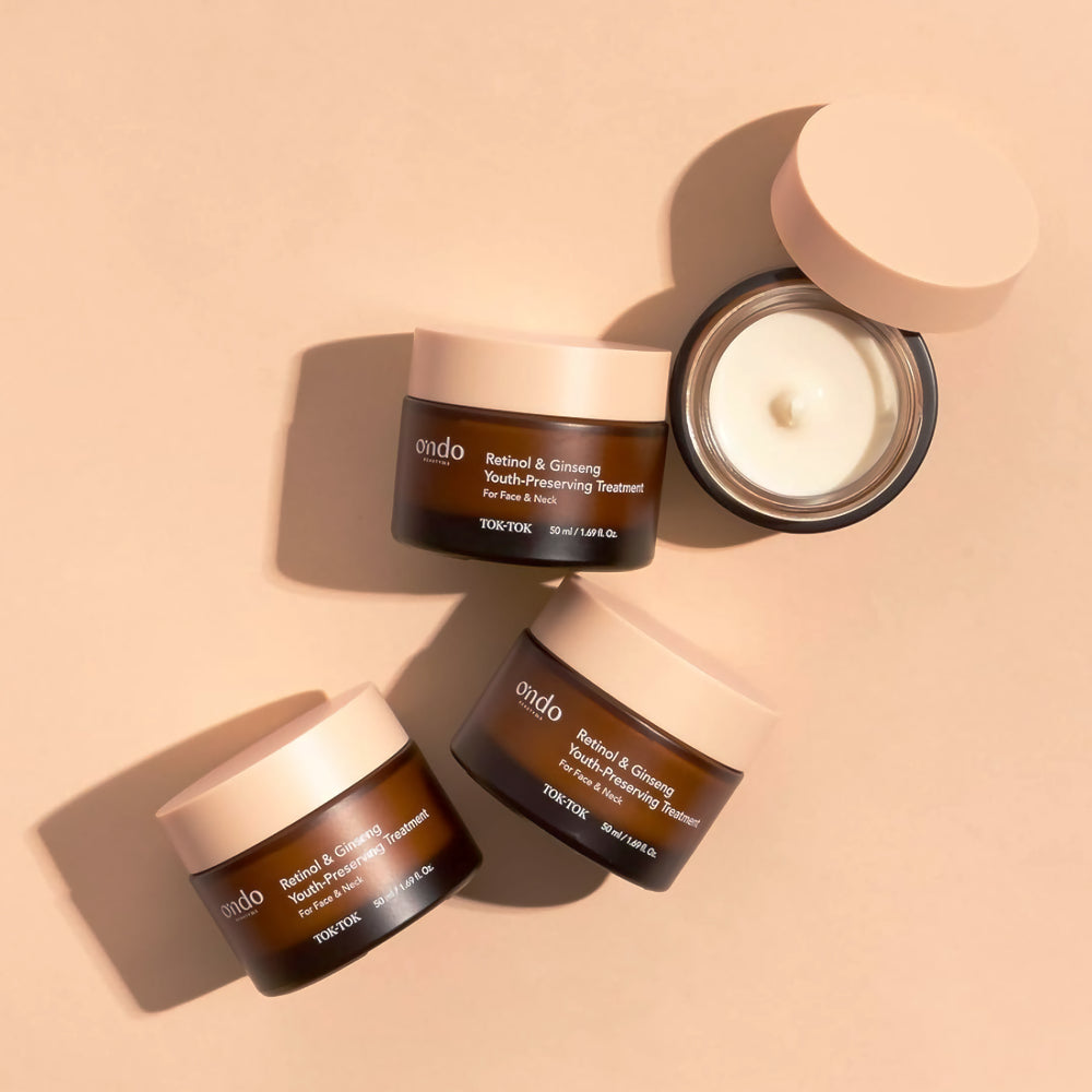 [Ondo Beauty 36.5] Retinol & Ginseng Jugendbewahrende Behandlung TOK-TOK