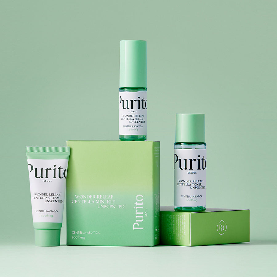 [Purito Seoul] Wonder Releaf Centella Mini Kit Duftfrei