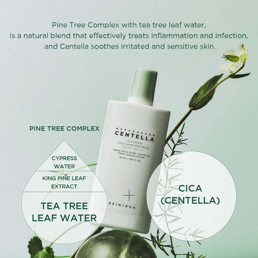 [SKIN1004] Centella Tea-Trica Beruhigende Sonnenmilch