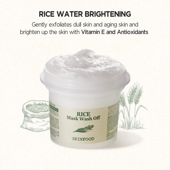 [Skinfood] Reismaske zum Abwaschen