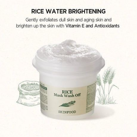 [Skinfood] Reismaske zum Abwaschen