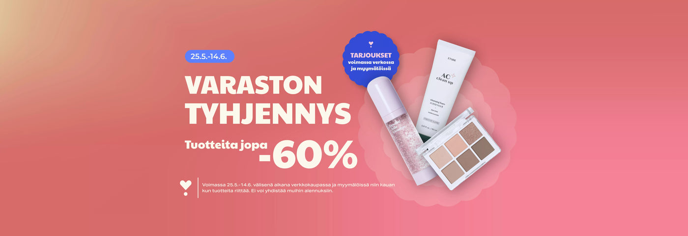 Lagerverkauf - Produkte bis zu -60%
