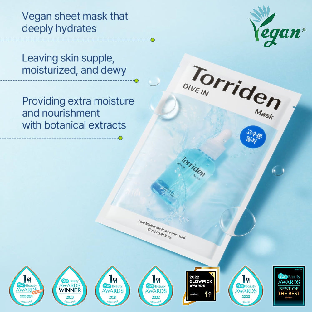 [Torriden] DIVE-IN Hyaluronsäure-Maske