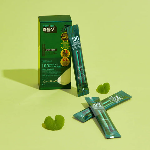 [VT Cosmetics] Pro Cica Reedle Shot 100 Stick Pouch (10pcs)