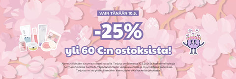 Nur heute, 10.5.2026 -25% Rabatt auf Einkäufe über 60 €!