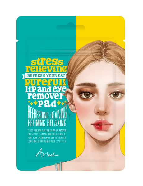 [Ariul] Stressabbauendes Purefull Lippen- und Augenentferner-Pad