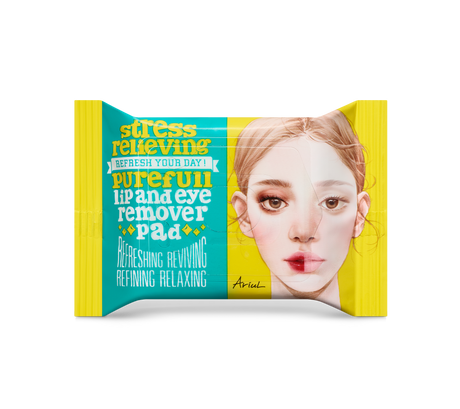 [Ariul] Stressabbauendes Purefull Lippen- und Augenentferner-Pad