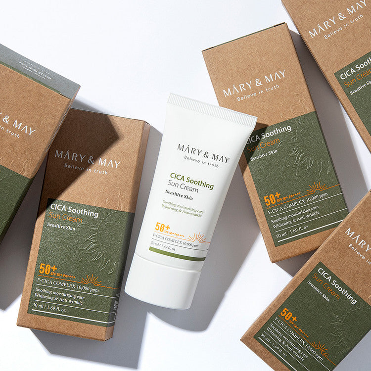 [Mary&May] CICA Soothing Sun Cream (EXP. 4.7.2026)